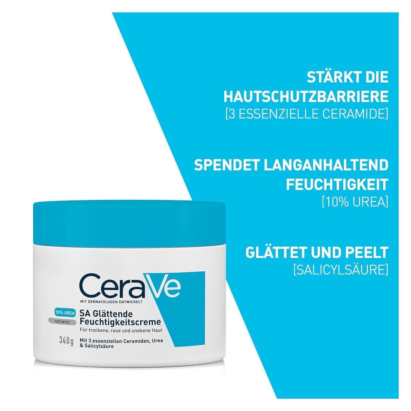 Cerave Creme til tør, ru og ujævn hud Kosmetik og skønhed Naty Shop