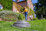 HOZELOCK-slange - Ultramax 12,5 mm x 30 m, op til 70 % genanvendt PVC, robust, vejrbestandig, anti-vridning, bøjnings- og knusningsbestandig, grå