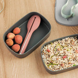 BergHoff dobbelt bento-boks - Leo (madkassesæt 19x12,5x9 cm, to kasser, mikroovnsikker, lufttæt forsegling, opvaskemaskine-tål, ideel til snacks / snacks / salat) 3950126 Madopbevaringsbokse Naty Shop