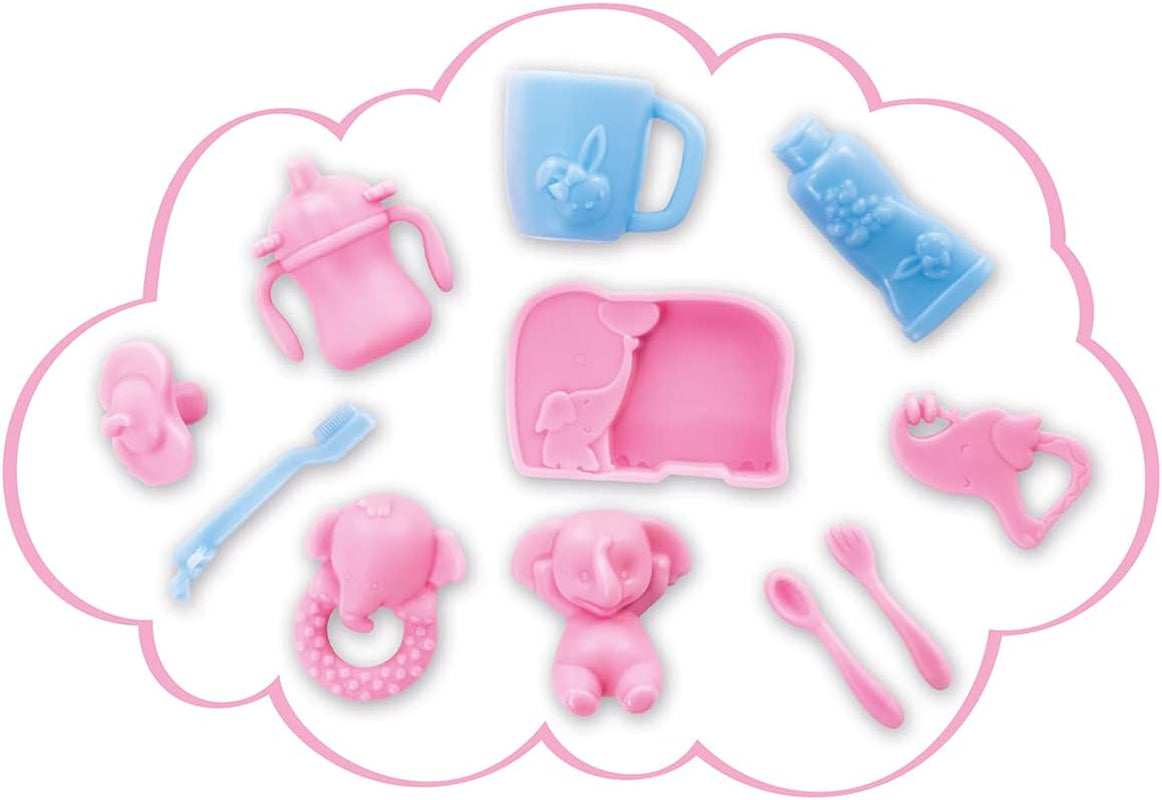 Simba Steffi Love Sweet Dreams / Sød babydukke og krybbe / med glød-i-mørke funktion / 12 stykker / 29cm / Til børn fra 3 år og derover