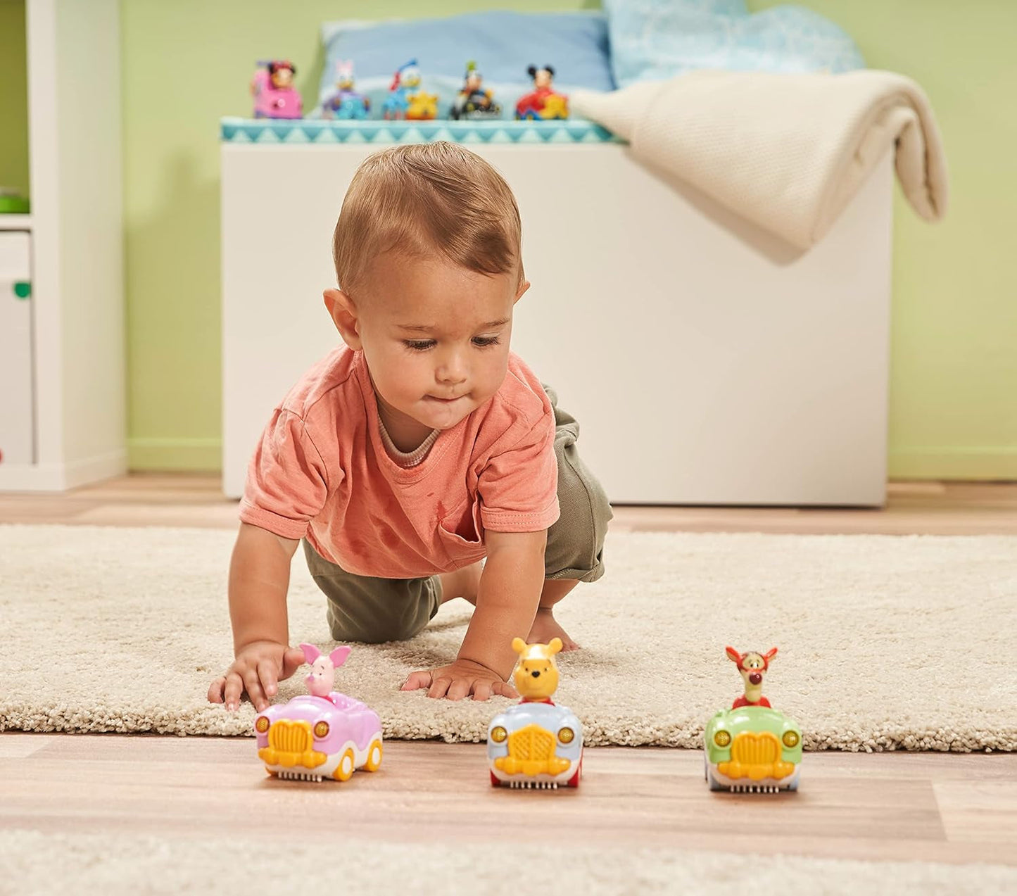 Vtech TUT TUT Baby Flitzer - Tiggers cabrioletbil - Legetøjsbil med musik, sætninger og interessante lyde - For børn i alderen 1-5 år Bebe Toys Naty Shop