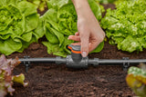 Gardena Micro-Drip-System regulerings- og afspærringsventil 13 mm (1/2 tomme): Enkel afspærring af rør og kontinuerlig regulering af vandgennemstrømning, tilbehør til udlægning af dryprør (13207-20)