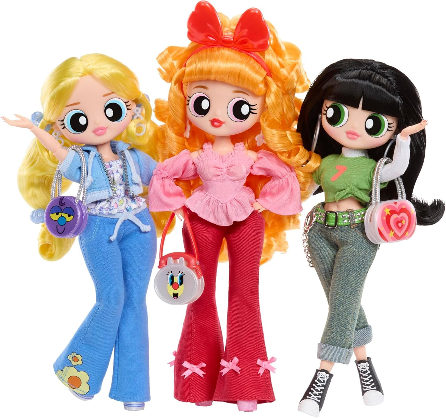 L.O.L. Overraskelse! OMG The Powerpuff Girls Puppe - Bubbles - Enthält 1 Modepuppe, Inklusive Outfit og Accessoires, 3 til Sammeln