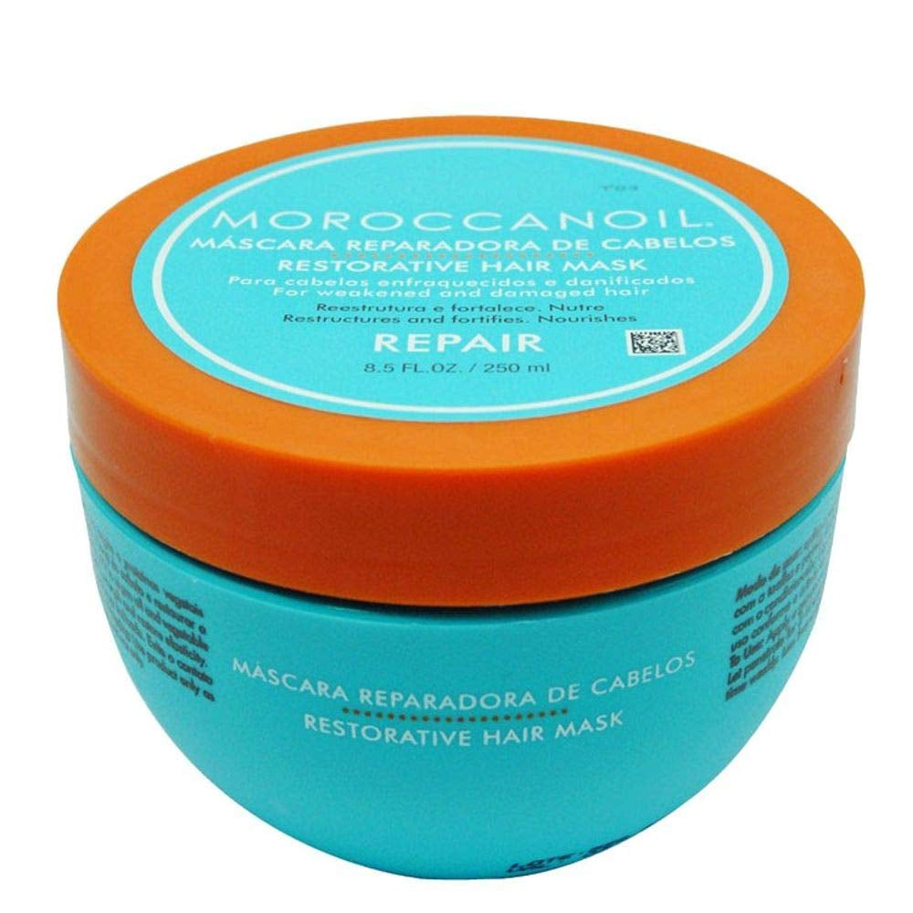Moroccanoil hårstyrkende maske Naty Shop hårmaske 250 ml (1 pakke) Enkelt
