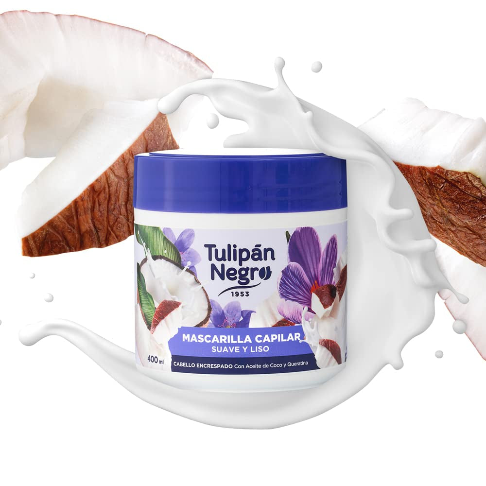 Soft Smooth Black Tulip Mask 400ml Naty Shop Hair Mask Standard titel