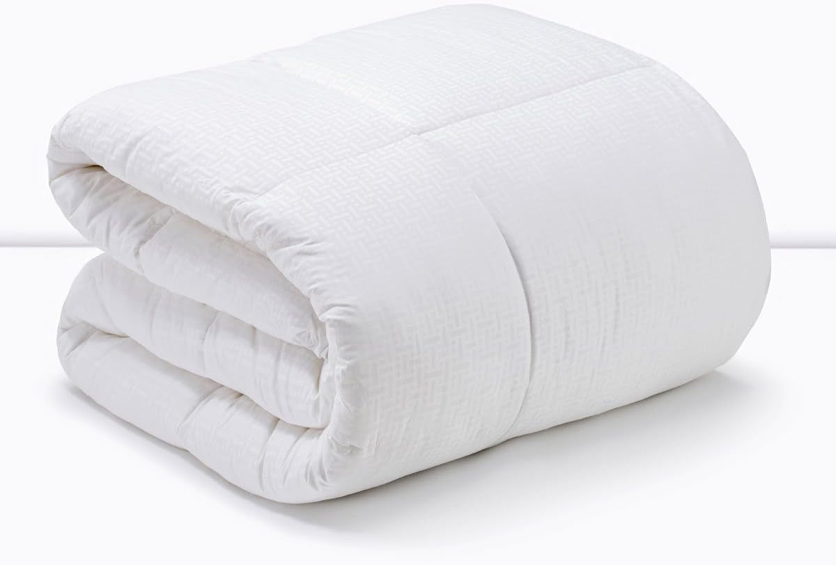 San Carlos Ibón Dyne, Hvid Para Cama De 135 Hvide dyner og dyner Naty Shop