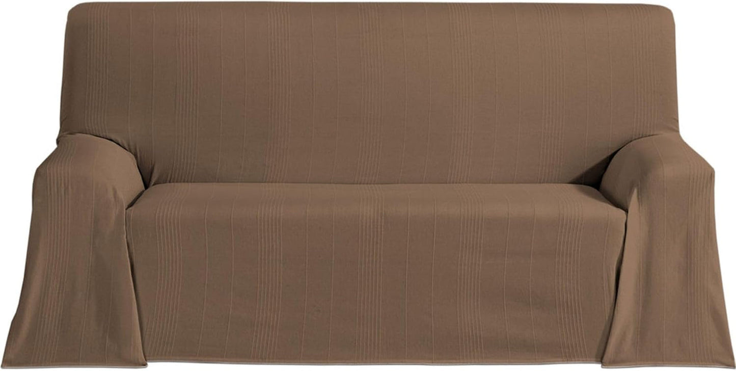 ECOMMERC3 multifunktionelt sengetæppe, størrelse 300 X 260 cm, til sofa eller seng, blåt multifunktionelt sengetæppe, dekorativt til sofa, seng, sofa Smid, let og elegant, blå Senge og tæpper Besuche den ECOMMERC3-Store Brun 130X180 Cm