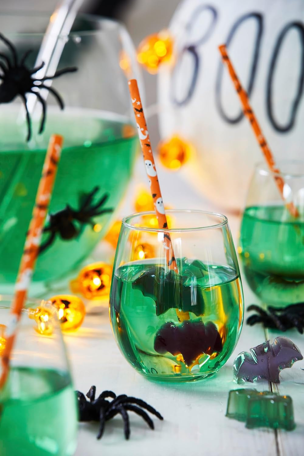 HEITMANN KREATIV farverige halloween-småkage og drikkerefill sæt