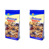 Melange wafer mix, chokolade, 500 g (pakke med 2)