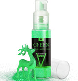 Spiselig glitterspraysæt - 20 g mad iriserende glitterstøv til drinks, champagne, kager - spiselig metallisk madfarve til cocktails, vin, spiritus, bagning, kager