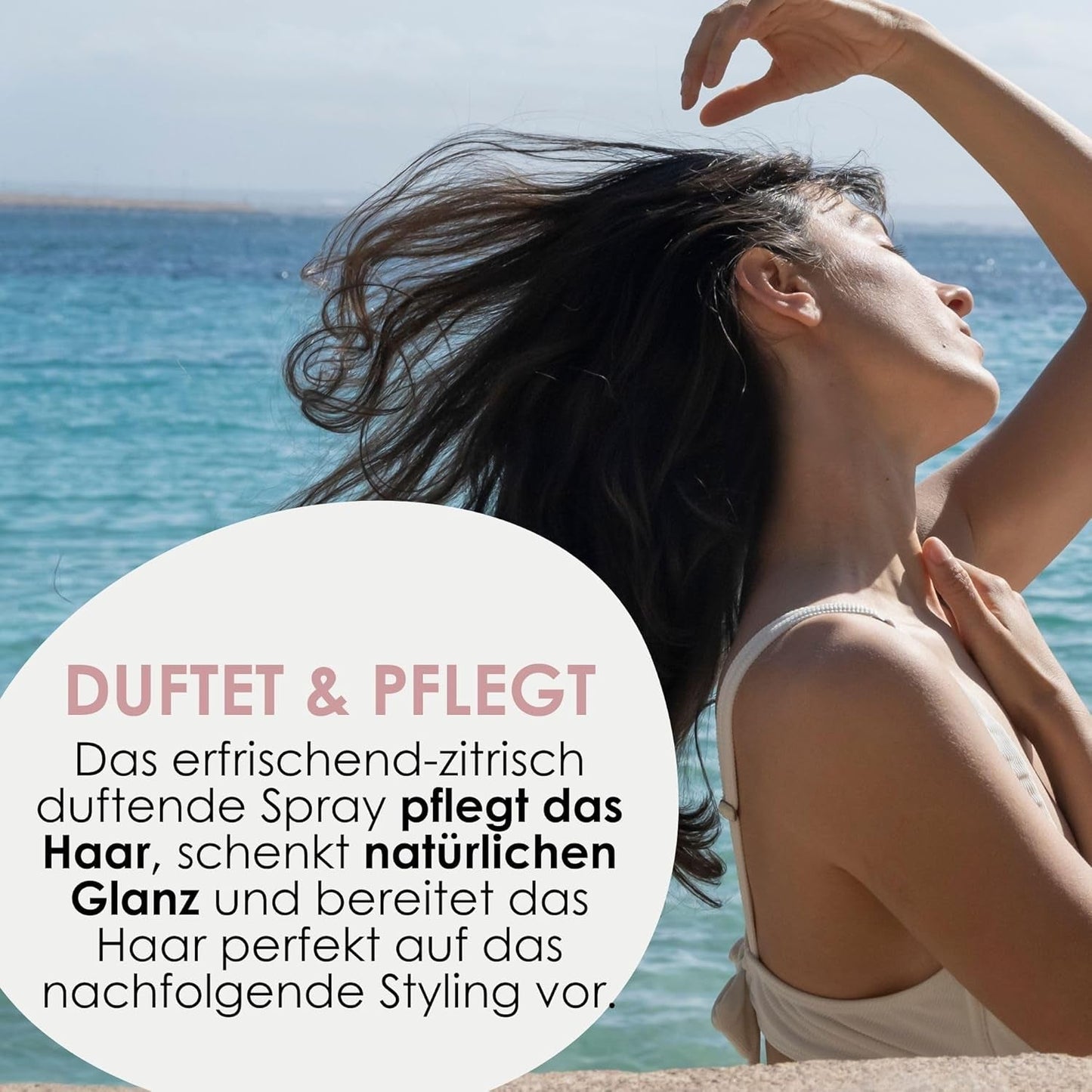 Jean & Len Knot Remover 2-Phase Leave-In Conditioning Spray, velegnet til alle hårtyper, affiltrer hår og forbedrer kambarhed, frisk duft, udfiltring, silikone- og parabenfri, vegansk, 100ml Detangling-produkter Naty Shop
