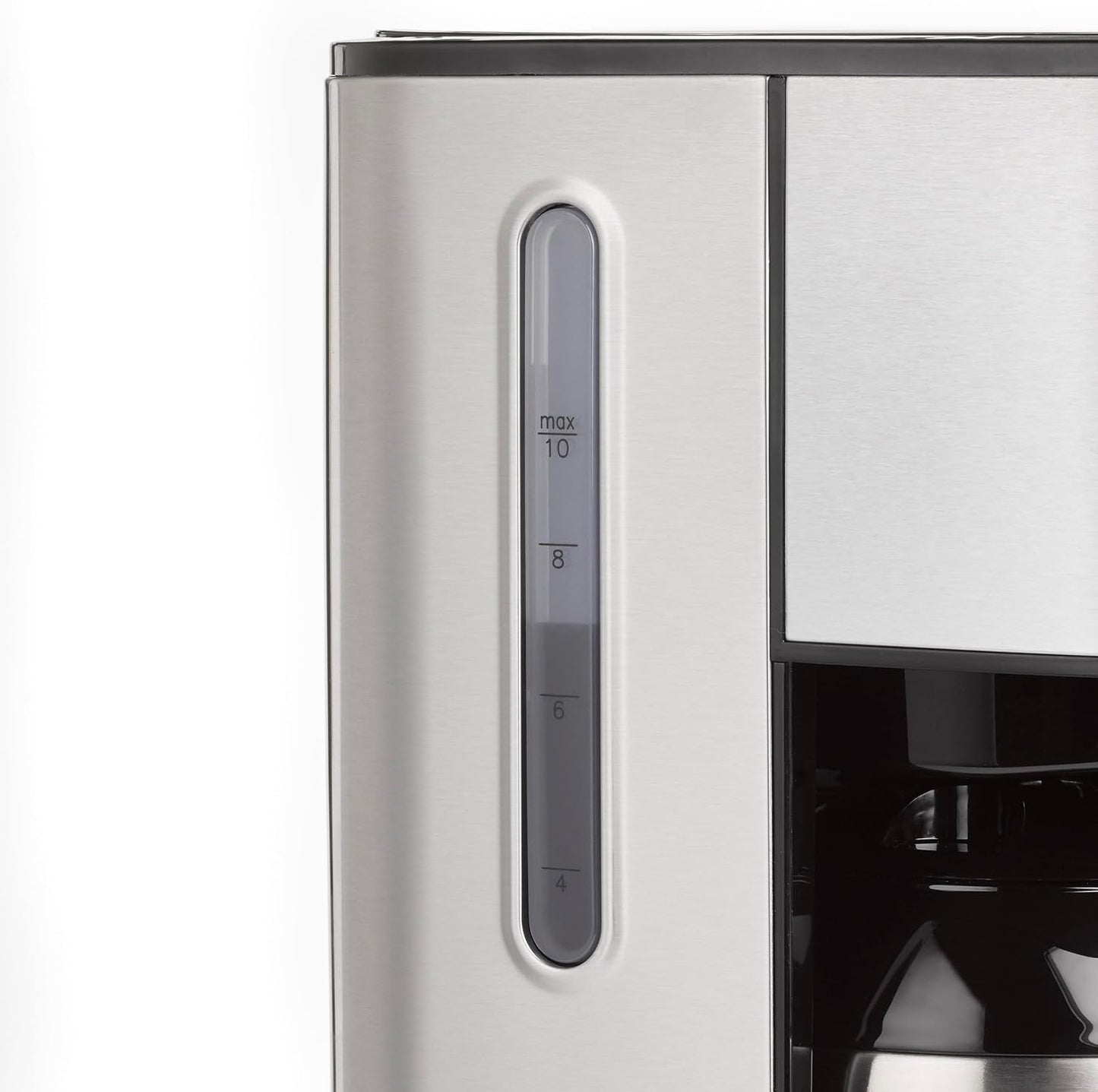 CASO Selection C 10 Thermo Design kaffemaskine – Rustfrit stålhus, 1,2 l isotermisk karaffel (10 kopper), berøringsknapper og timer, Aroma PLUS funktion, permanent filter, anti-dryp filter