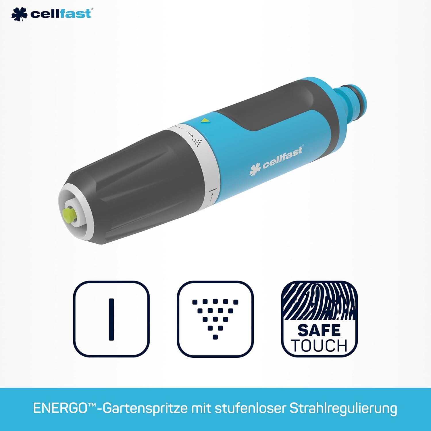 CELLFAST Rengøringssprøjte Rengøringslanser Havesprinkler Plænesprinkler Blomster Planter Safetouch ENERGO system