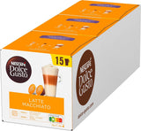 NESCAFÉ DOLCE GUSTO Krups KP3405 Genio S Plus kapselmaskine | Espresso Boost, 15 bar pumpetryk | 0,8 L Vandtank | 1500 Watt | Farve rød med Latte Macchiato