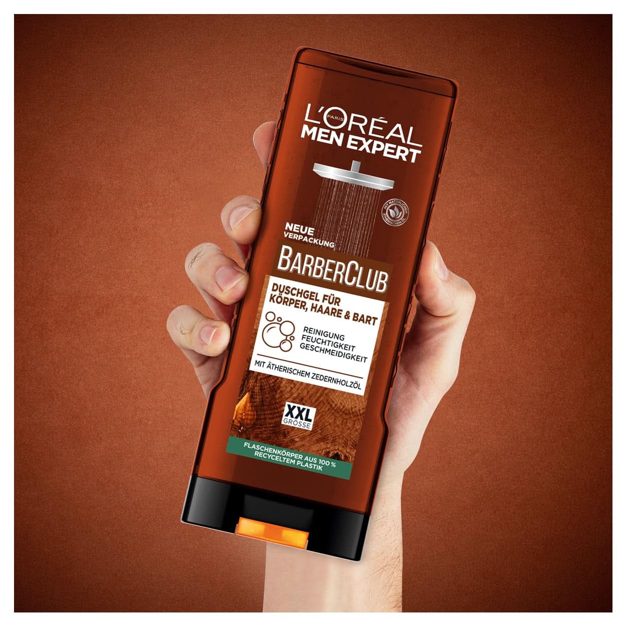 L'Oréal Men Expert XXL shower gel og shampoo til mænd, 400 ml Naty Shop