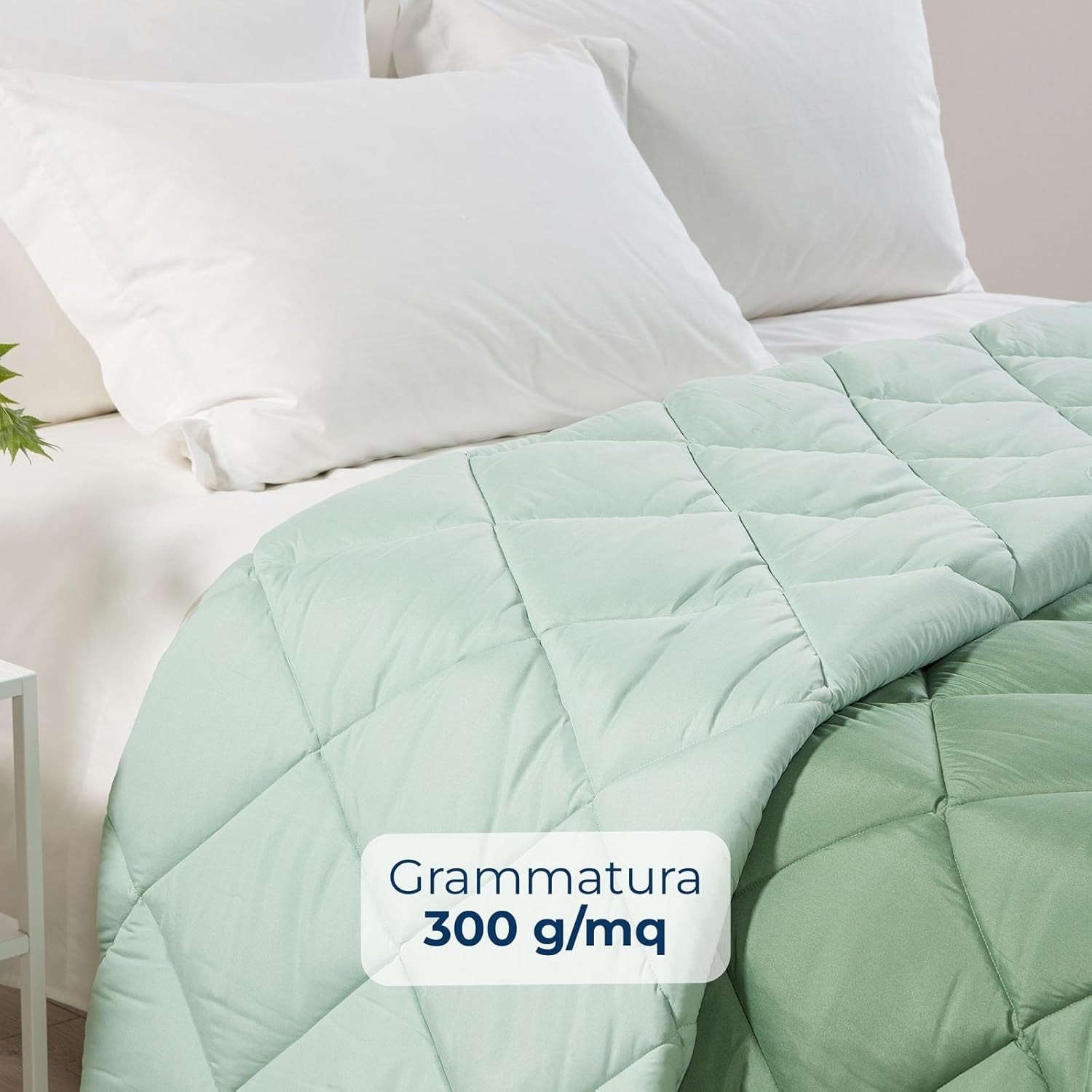 Caleffi Dobbeltseng Vinterdyne 260 X 265 Cm Mikrofiberdobbeltseng Vinter Blød Komfortabel Polstret Holdbar Vaskbar Hypoallergen Quilt Lavet i Naty Shop Dyner og dyner