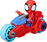 SPIDEY og HANS FANTASTISKE VENNER Marvel Spidey Motorcykelfigurlegetøj til drenge og piger fra 3 år og opefter Actionfigurer Naty Shop