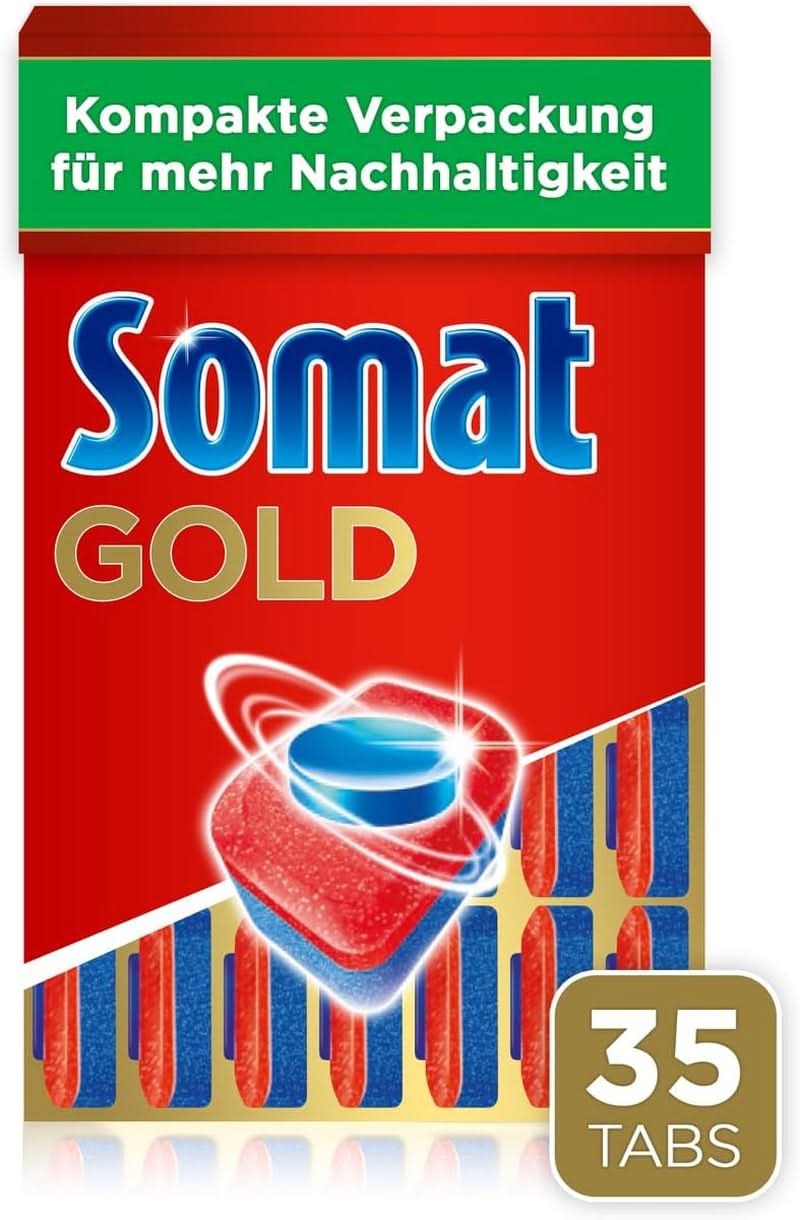 Somat Gold opvaskemaskiner (105 faner) Naty Shop Køkkenvaskemidler