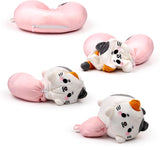 Puckator Swapseazzz Plys rejsepude 2 i 1 Lola La Gatta Hvid standard rejsepuder Naty Shop