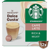 STARBUCKS Caffè Latte af Nescafé Dolce Gusto Kaffeekapseln 6 x 12 (72 Kapseln)
