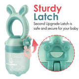 Tétine Pour Bébé/Tétine à Fruit/Tetine Grignoteuse Bebe/Tétine D'alimentation Pour Bébé - Toy de Dentition Pour Bébé, Sans BPA (pakke med 2)