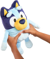 Bluey plyslegetøj med lydeffekter, funktionelt plyslegetøj, interaktivt plyslegetøj, talende plyslegetøj, plyslegetøj (33 cm) Naty Shop Dolls