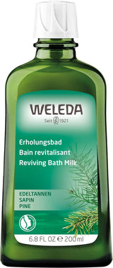 WELEDA, naturkosmetik Økologisk badeessens med æteriske olier af gran og sølvgran til afslapning og pleje, badetilsætning til indre styrke, 200 ml Brusebad og bad Naty Shop