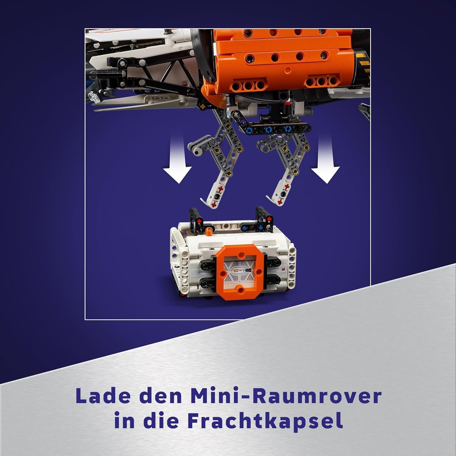 LEGO Technic Vtol Space Transporter LT81, Rumbyggesæt, Rumlegetøj, Rumskib, Mini Rover Legesæt, Gave til drenge og piger over 10 år 42181 Byggesæt Besuche den LEGO-Store