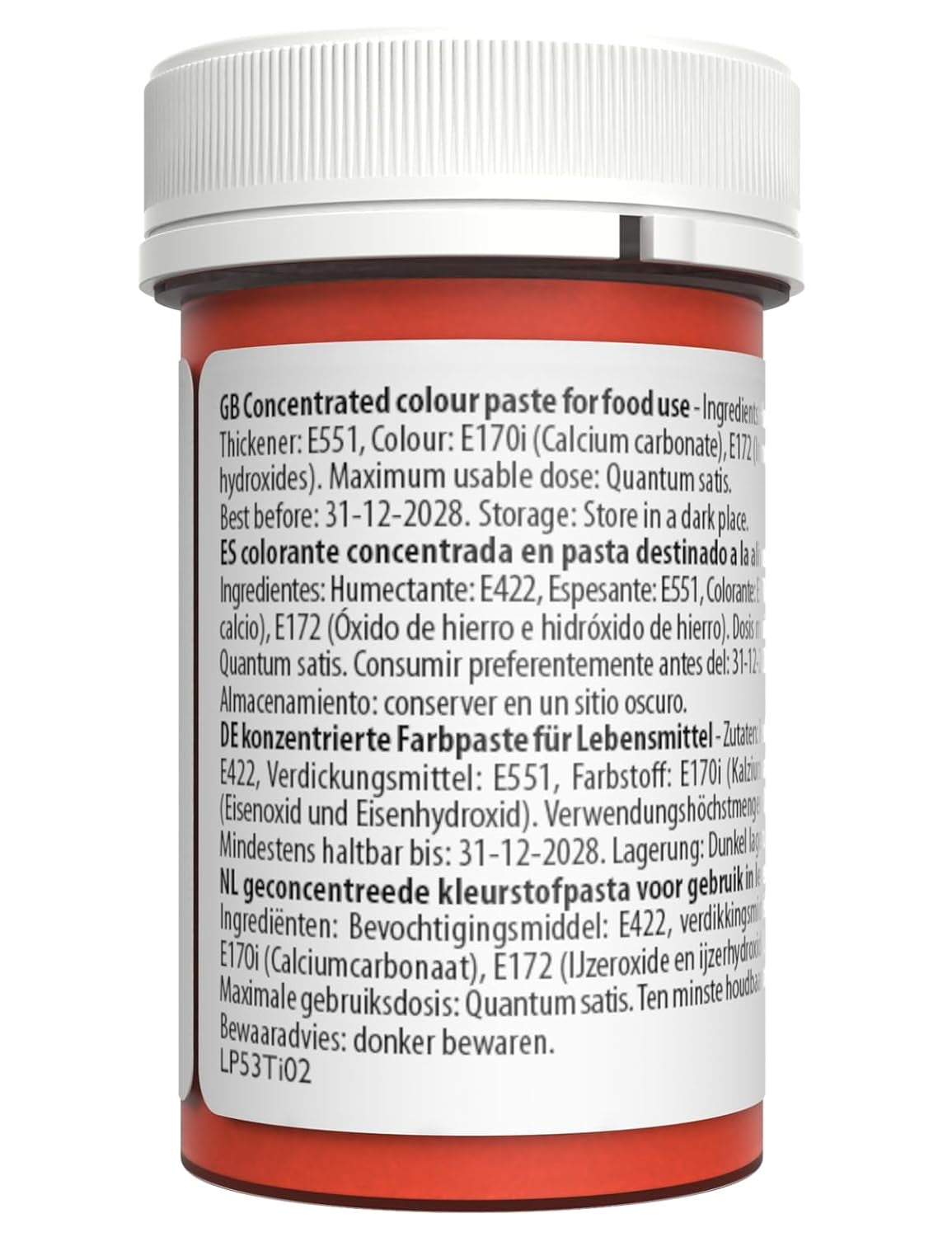 Sugarflair Pastel Pink Honey Food Coloring Pasta - Højkoncentreret til brug med smørcreme, sukkerpasta, royal glasur eller kageblandinger, levende madfarve - 25g