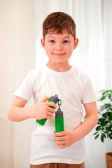 Næste Ninja Nunchaku, lyd, håndtag pakket ind i blødt materiale, 13cm, rollespil, fra 3 år, grøn Actionfigurer Naty Shop