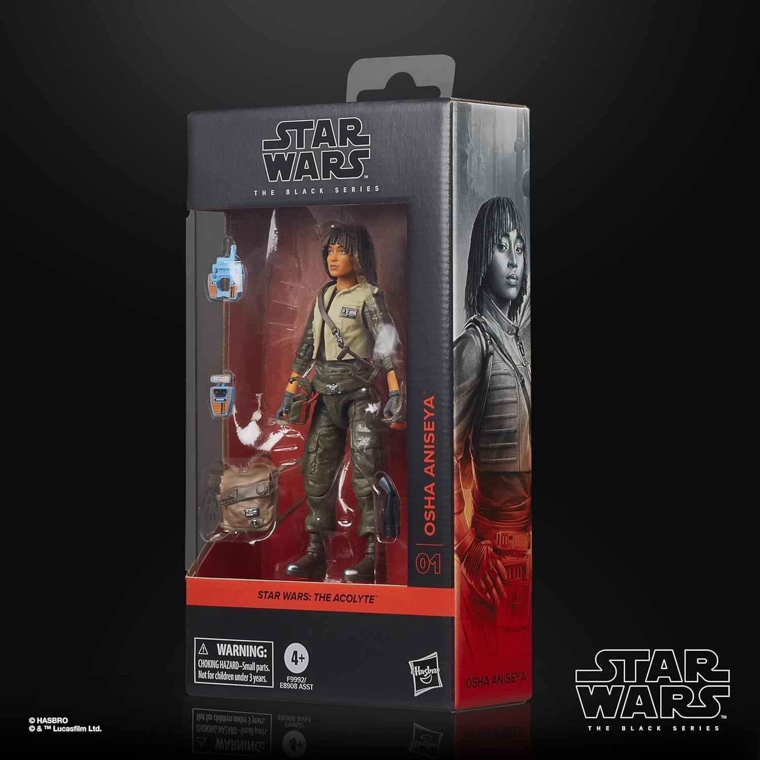 Star Wars Black Series OSHA Aniseya actionfigur til at samle håndlangere (15 cm skala) actionfigurer Naty Shop