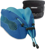 Cabeau Cool Long Haul rejsepude – Evolution Cool – Memory Foam med ventilationsåbninger – Kompakt med bæretaske (rød)