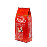 Lucaffé - Kaffeebohnen Mamma Lucia, 1 kg | Kaffee aus ganzen Bohnen für cremigen Espresso | Helle Röstung | intensiver og cremiger Gesmack
