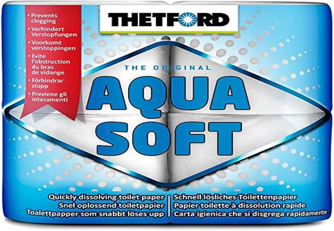 Aqua Soft toiletpapir 4 ruller