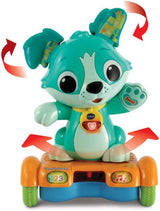 Vtech Baby Catch Me Puppy - Motoriseret hoverboard-hvalp tilskynder til bevægelse - Med bevægelige ører, sange, lyde og læringsindhold - For børn i alderen 12-36 måneder Bebe Toys Naty Shop