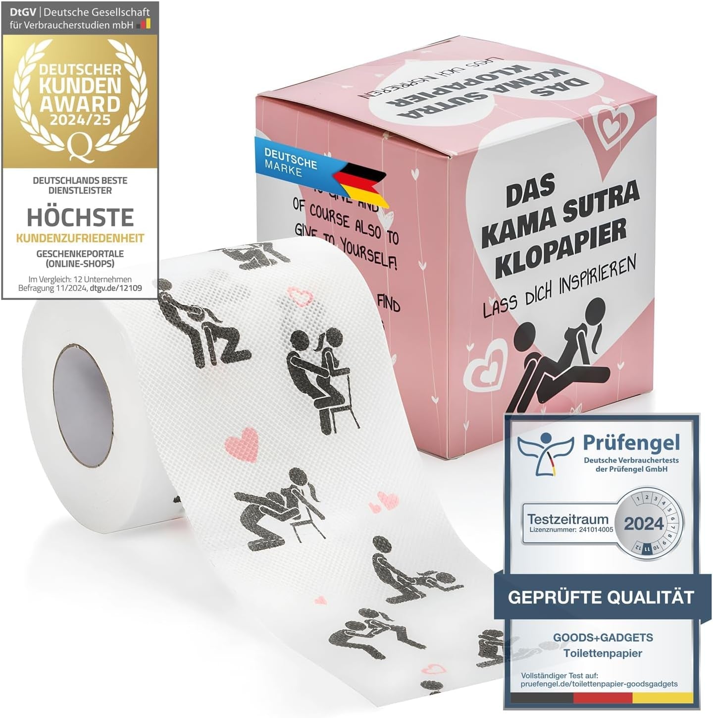Unicorn Toilet Paper - Sødt toiletpapir gør dit badeværelse til en oase af komfort (enhjørning)