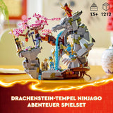 LEGO NINJAGO Dragon Stone Temple Dragon Legetøj med 6 Ninja figurer, stort sæt til at bygge, lege og vise, fødselsdagsgave til drenge og piger 13+ 71819 Byggesæt Besuche den LEGO-Store