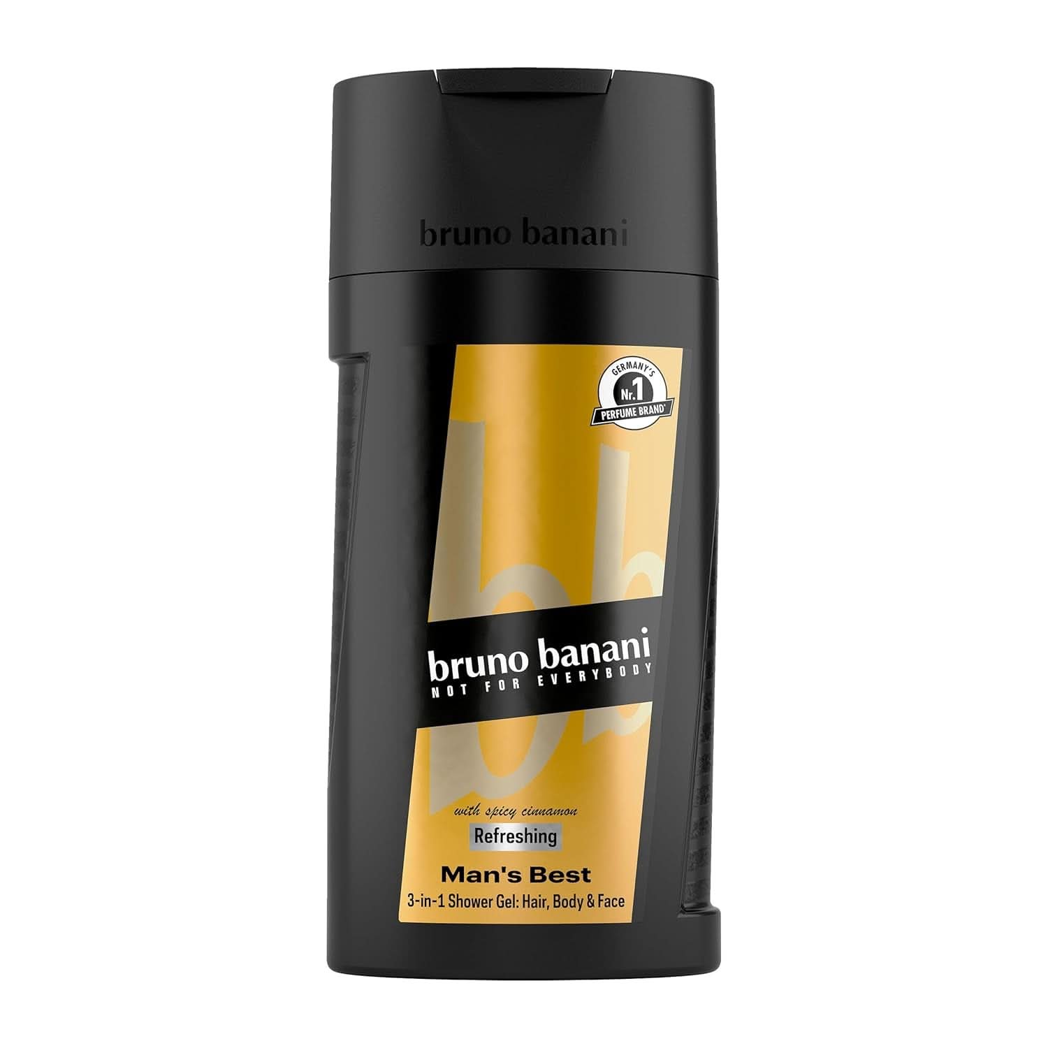 Bruno Banani Loyal Man 3 i 1 shower gel til krop, hår og ansigt, mænd, 250 ml Brusebad og bad Naty Shop 250 ml Pink peber