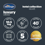 Dyne Silentnight Hotel Collection 10.5 Tog - dobbeltseng, polyester, hvid Dyner og dyner Naty Shop