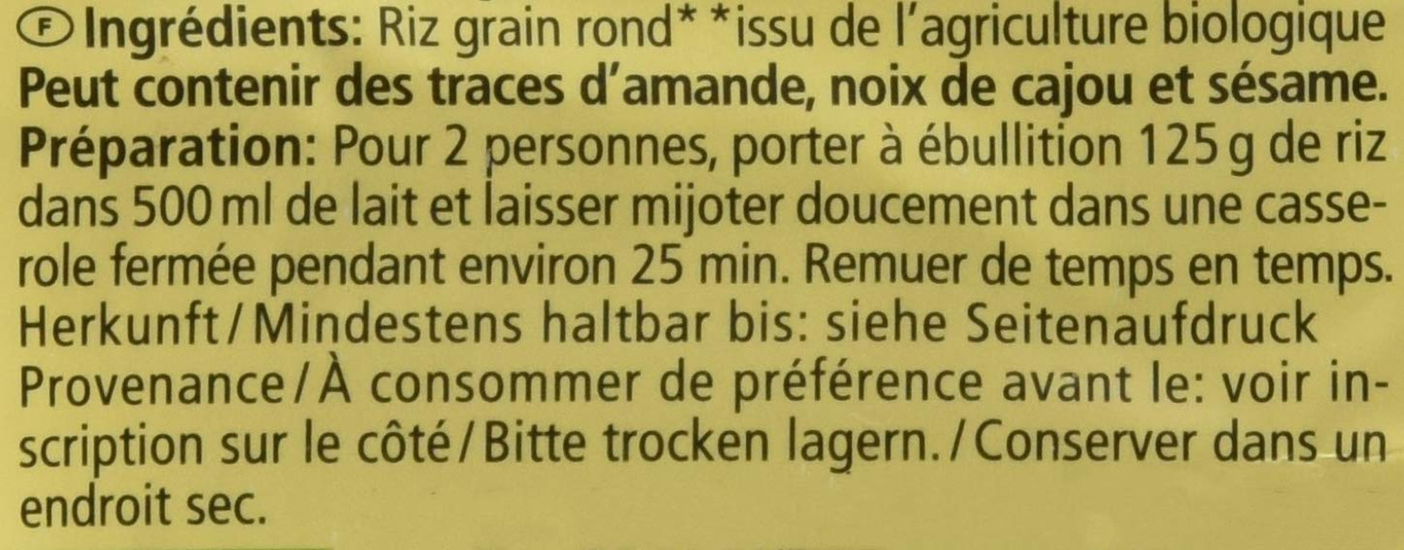 Økologisk risengrød, 500 g