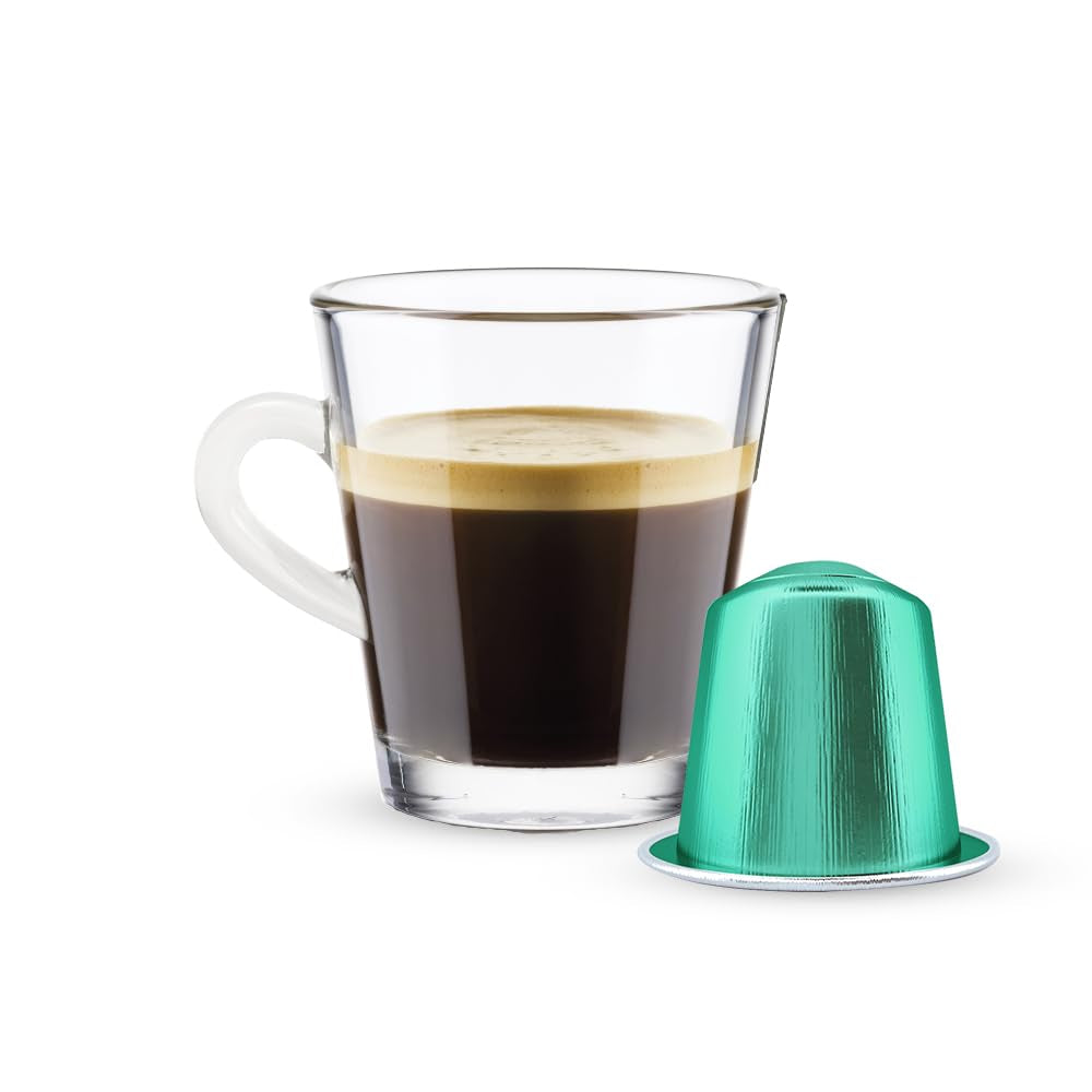 - Kaffee Nespresso®-kompatible kapsler – koffeinfri – 10 kapsler (pakke med 5)