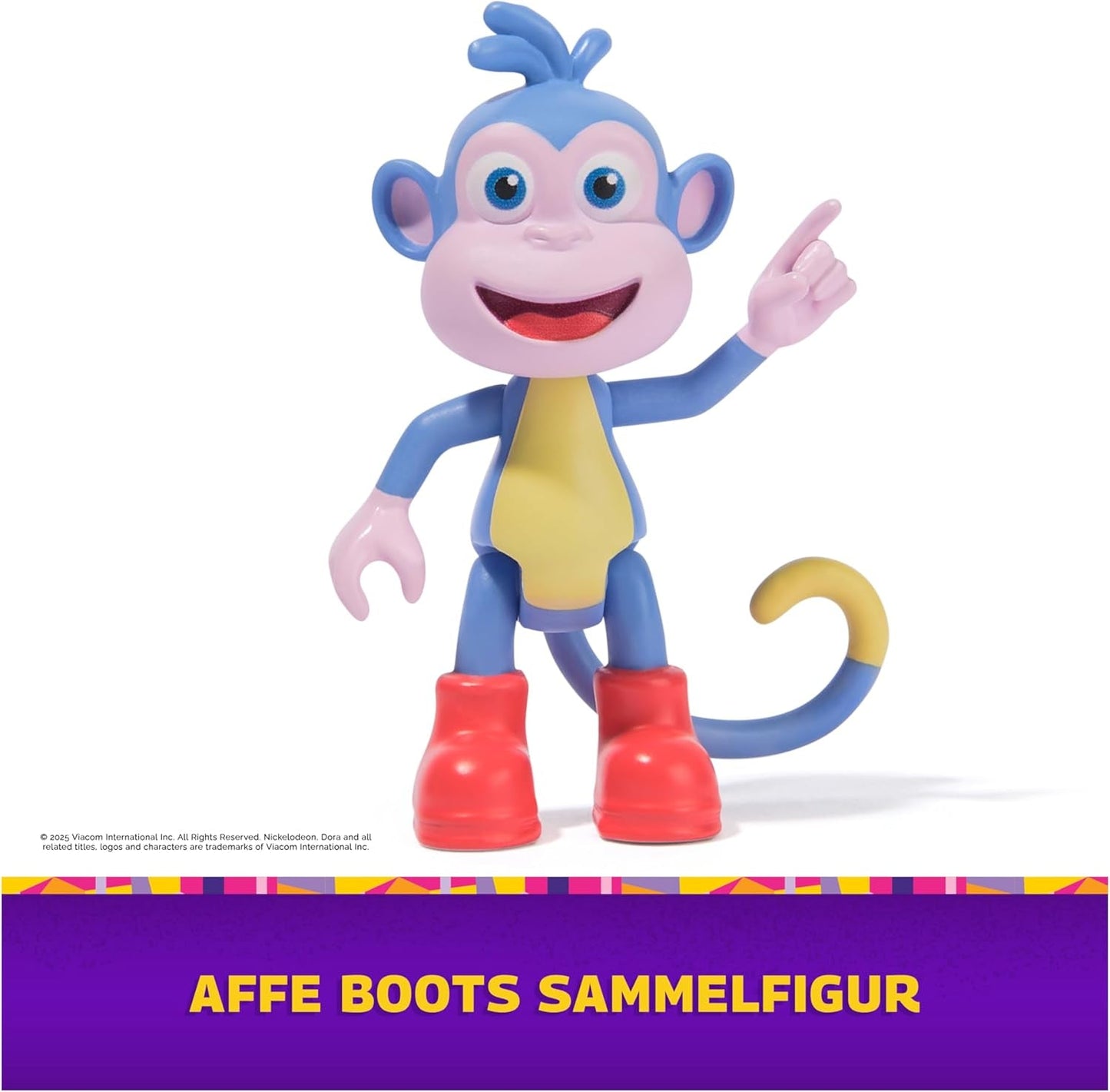 DORA - Best Friend Doll - Størrelse 22cm, med kambart hår, taske og abestøvler, kendt fra den populære tv-serie, til børn fra 3 år og opefter