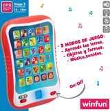 winfun ColorBaby 44256 Læringsbakke med lys og lyd Babylegetøj Naty Shop