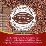 Lindt Chokolade | LINDOR mælkechokoladestænger, Kampagnetilbud | 100 g | 4 LINDOR mælkechokoladebarer med smelte-i-mund-fyld | Chokoladestænger (pakke med 3)