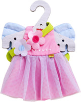 HABA Fairy Magic Dukketøj - 2-delt sæt til 18 måneder og opefter dukker (30 cm) - Tylkjole med vinger, blomsterhårbånd inkluderet - 1306243001