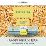 Økologisk spaghetti pasta nr. 5 - 500 g Khorasan hvede - Gamle hvede, høj i protein, 100% italiensk dyrket - Alsidig i køkkenet og rig på næringsstoffer