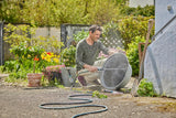 Gardena EcoLine slange 1/2 tomme, 20 m uden systemkomponenter: Bæredygtig haveslange lavet af genbrugsplast, fri for ftalater og forurenende stoffer, stærk grebsfunktion, frost- og UV-bestandig (18930-20)