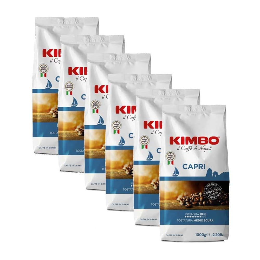 Capri kaffebønner 1 kg x 6