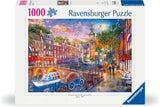 Ravensburger Puzzle 12000884 Sunset Amsterdam - 1000 brikker puslespil til voksne i alderen 14+ Puslespil Naty Shop