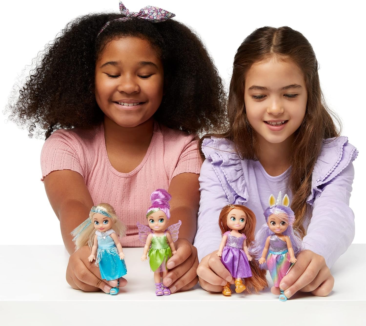 -Dolls-4,7"-Fantasy Little Friend Collection Sæt med 10 stk